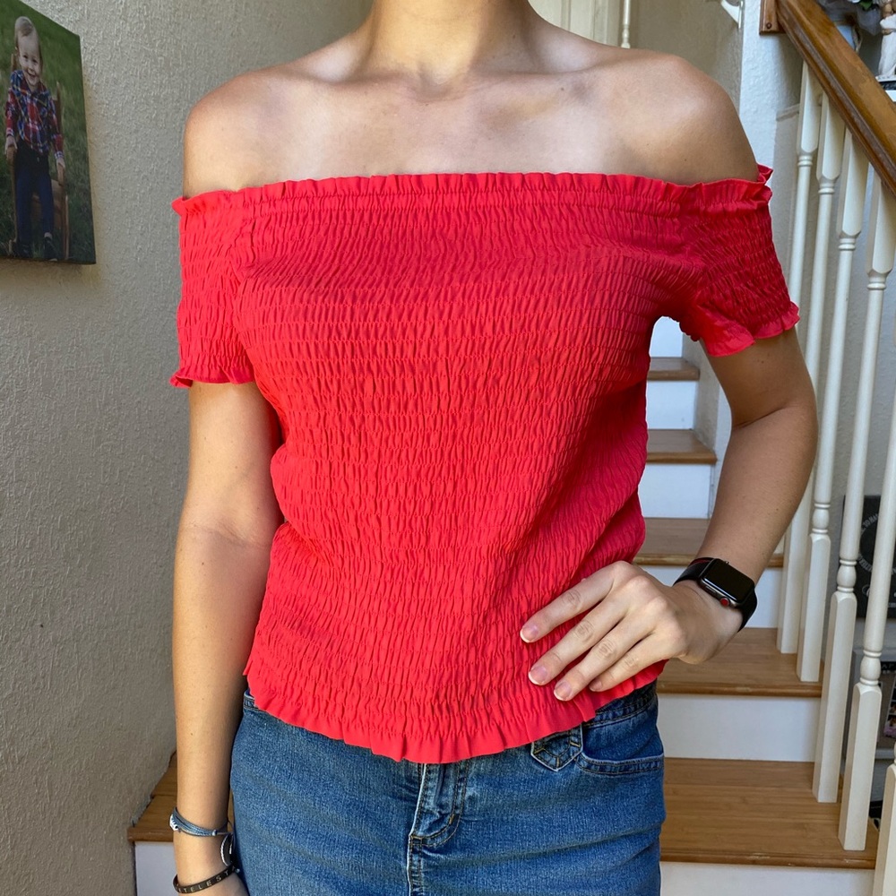 Off the shoulder top